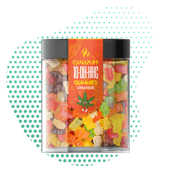 Engros Canapuff - 10-OH-HHC Gummies - Orange