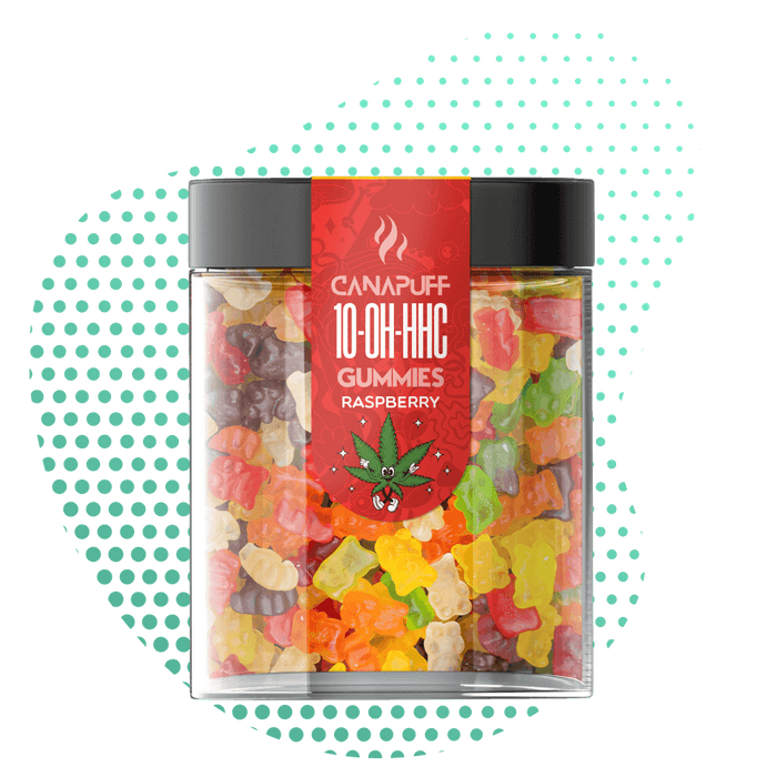 Grossist Canapuff - 10-OH-HHC Gummies - Hallon