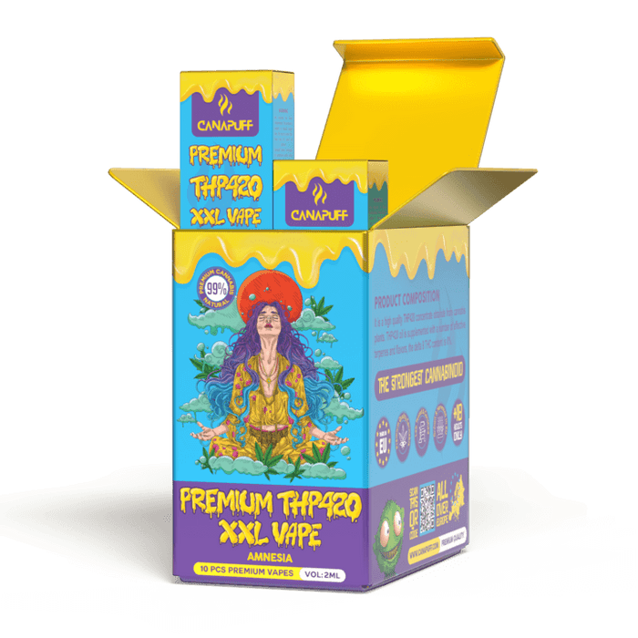 Grossist Amnesia 99% THP420 - Canapuff - Engångsbruk - 2ml