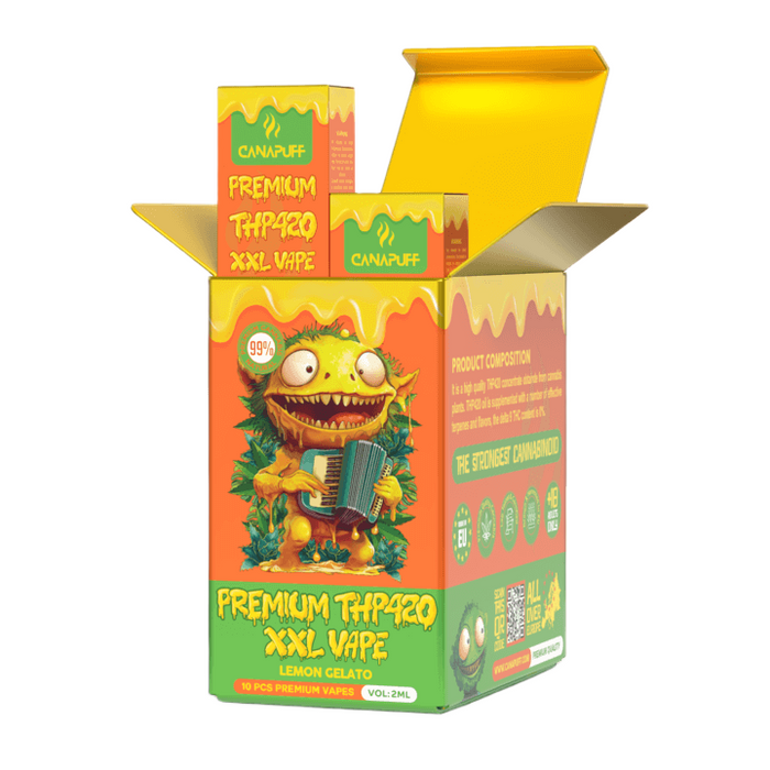 Wholesale THP420 XXL Vape Lemon Gelato 99% 2ml