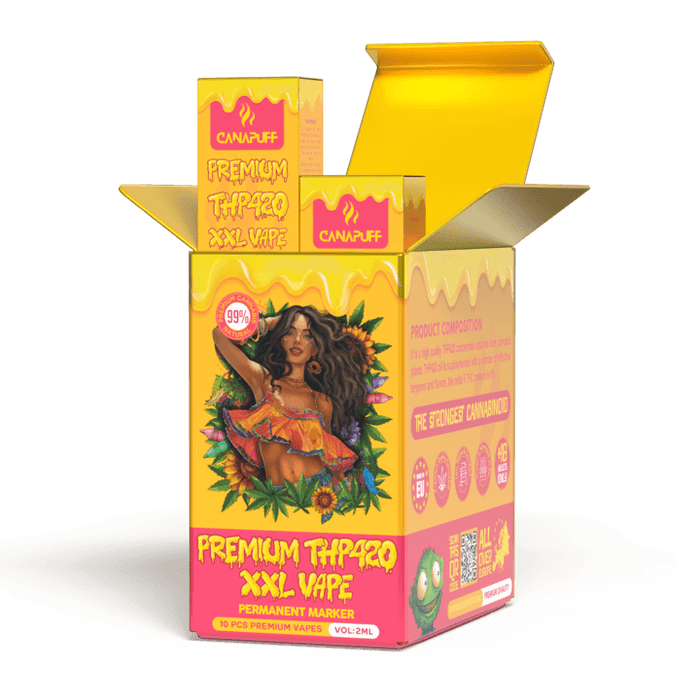 Grossist Permanent Marker 99% THP420 - Canapuff - Engångsbruk - 2ml