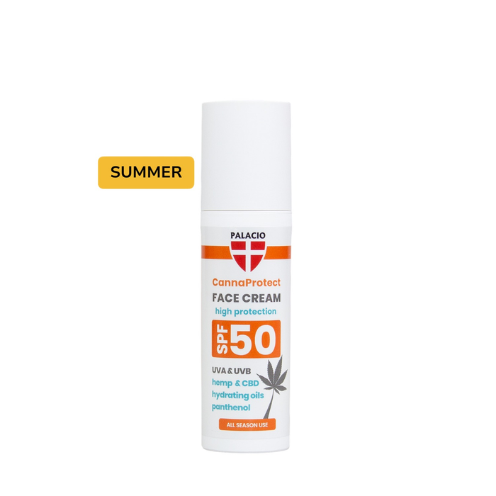 CannaProtect Hautcreme SPF50 mit Hanf 50ml Palacio