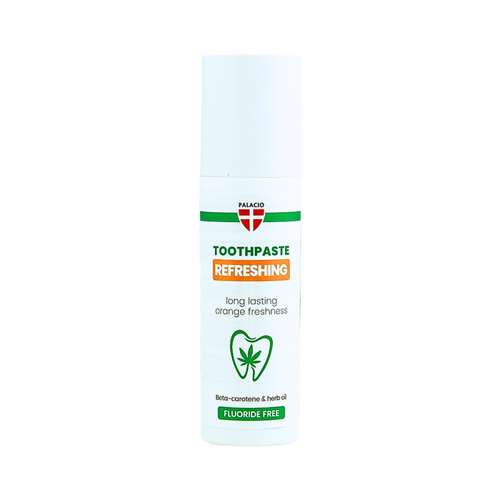 Refreshing toothpaste with hemp and orange oil, 75 g - Palacio