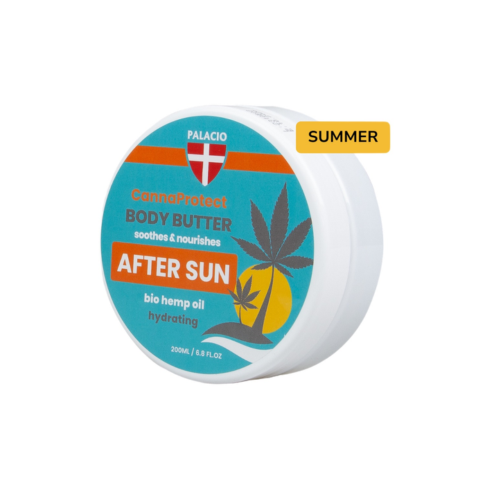 CannaProtect Beurre Corporel Après-Soleil au Chanvre 200 ml Palacio