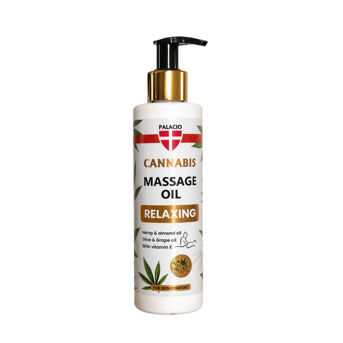 Palacio Huile corporelle pour massage relaxant au cannabis 150 ml