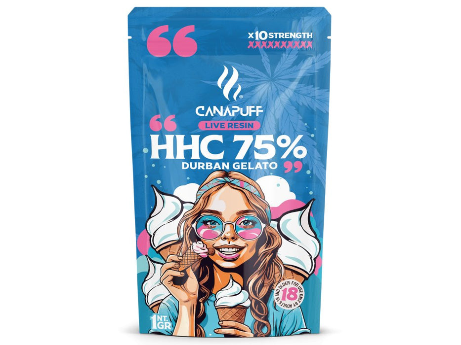 Wholesale Durban Gelato 75% HHC Flowers - Canapuff