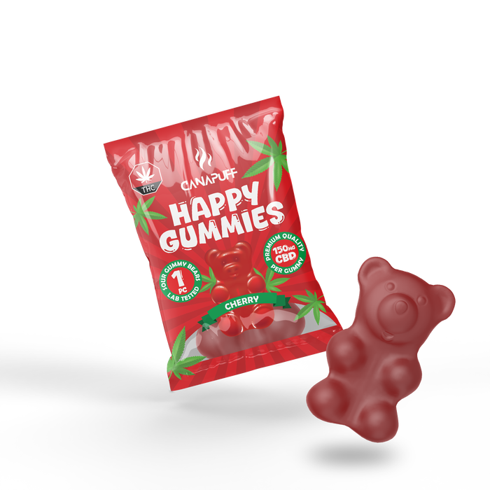 Grossiste Canapuff - Gummies CBD - Cerise