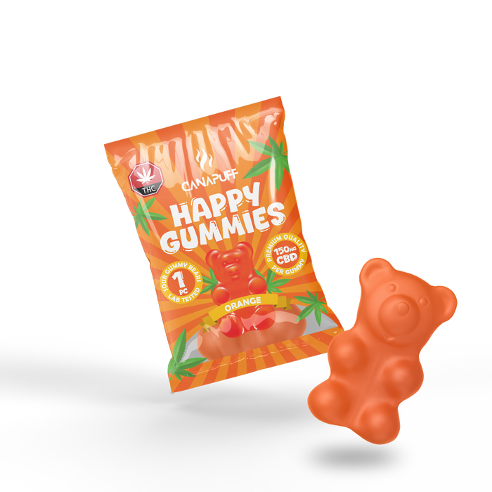 Grossiste Canapuff - Gummies CBD - Orange