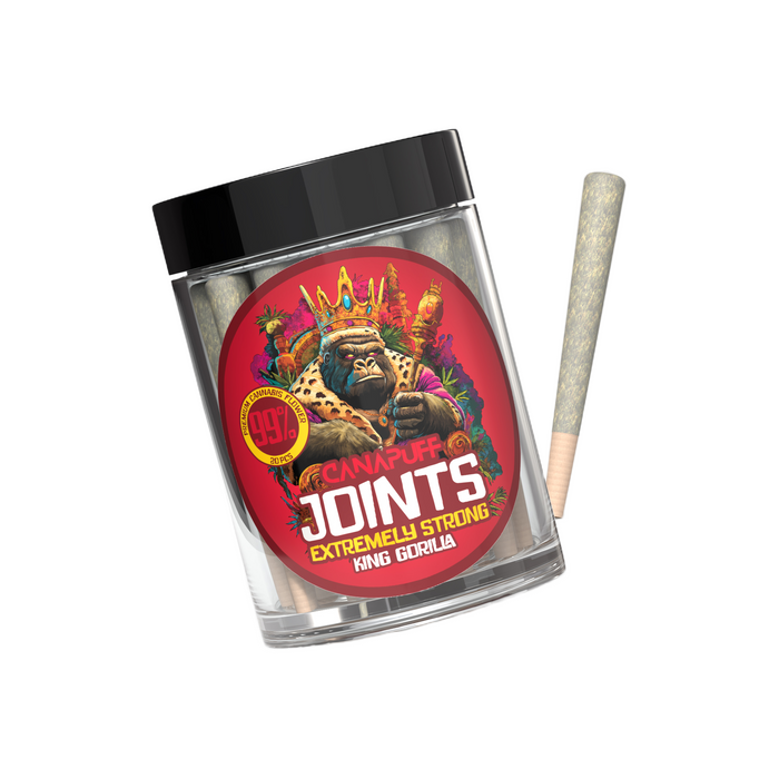 Pachet Angro T8HC Canapuff Joints Extra Puternic King Gorilla 99% 20 buc