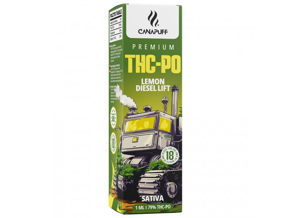 Wholesale THC-PO vape pen 79% Lemon Diesel Lift 1 ml