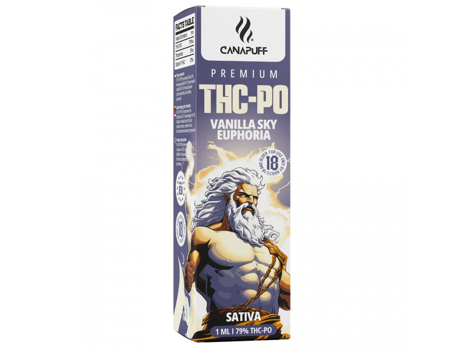 Wholesale THC-PO vape pen 79% Vanilla Sky Euphoria 1 ml
