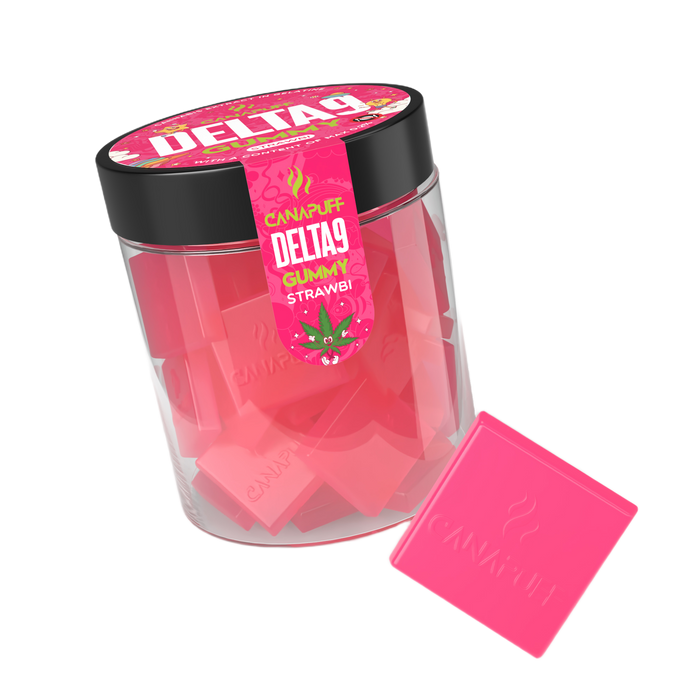 Gummies al THC alla fragola all'ingrosso