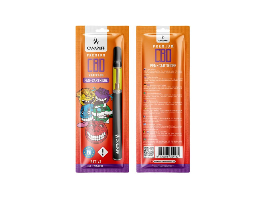 Wholesale Canapuff - Zkittles - CBD 95% - Pen+Cartridge