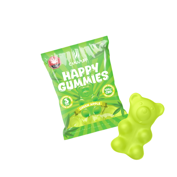 Wholesale CBD Gummies Green Apple