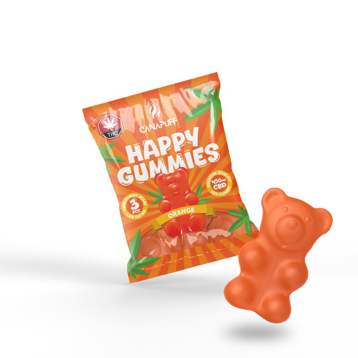 Grossiste Canapuff - Gummies CBD - Orange