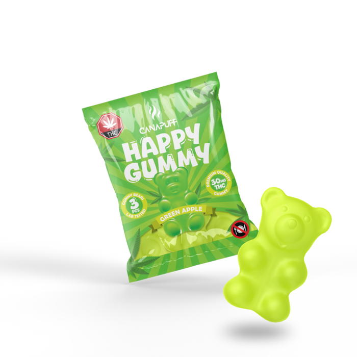 THC Gummies Green Apple - velkoobchod