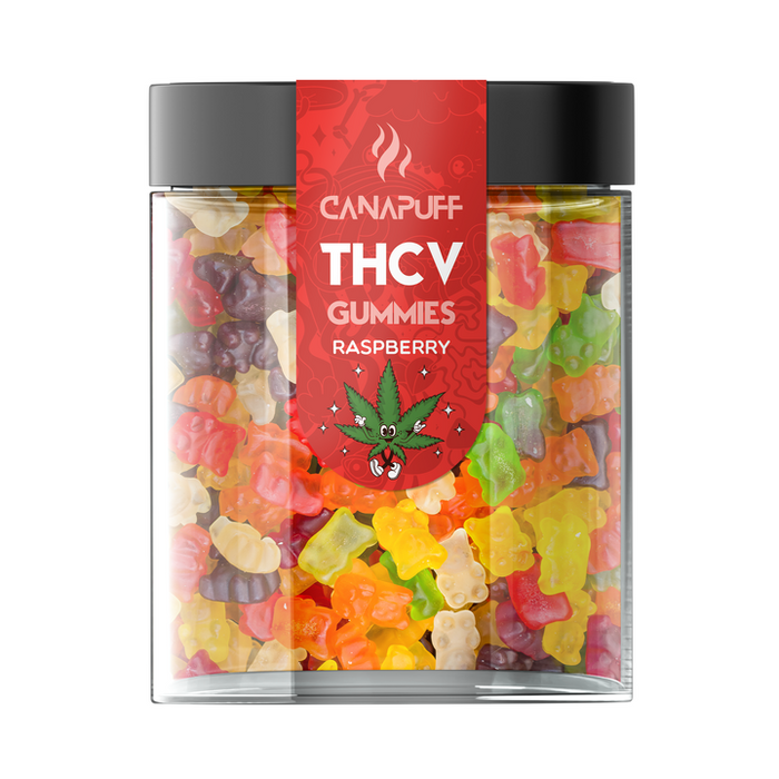 Canapuff - THCv Gummies - Raspberry Canapuff