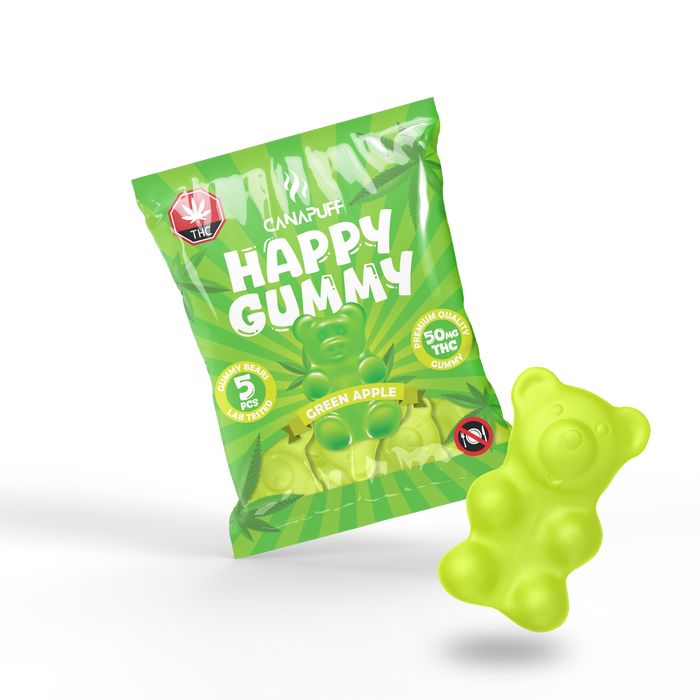 THC Gummies Green Apple - velkoobchod
