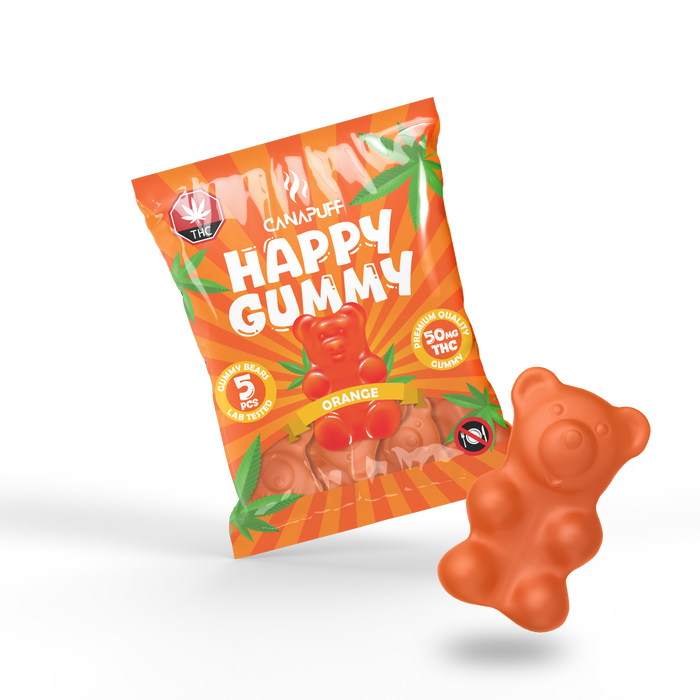 THC Gummies Orange - velkoobchod