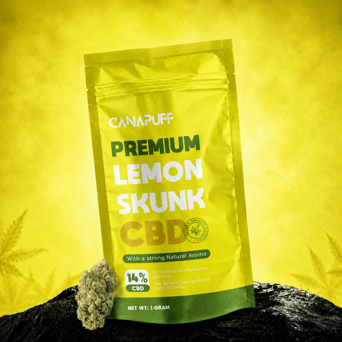 Wholesale CBD Flowers Lemon Skunk 14%
