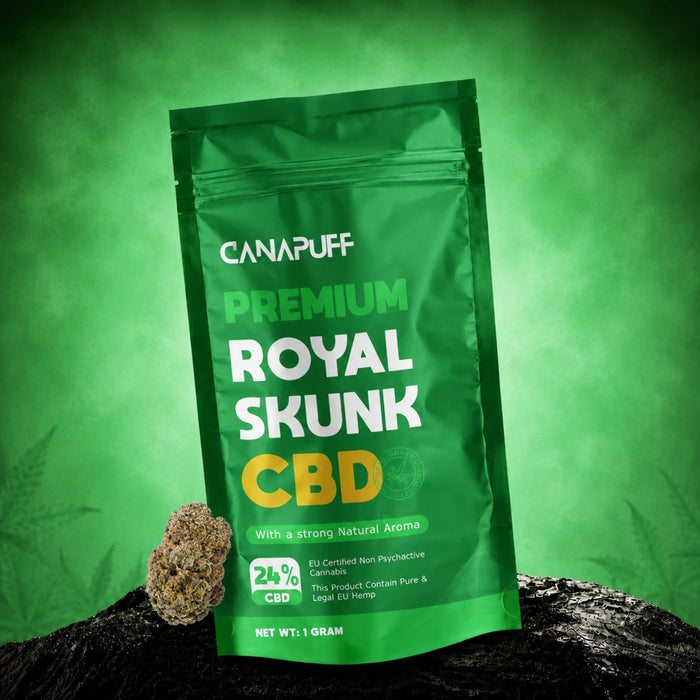 Wholesale CBD Flowers Royal Skunk 24%