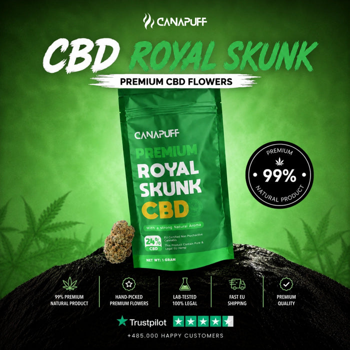 Wholesale CBD Flowers Royal Skunk 24%