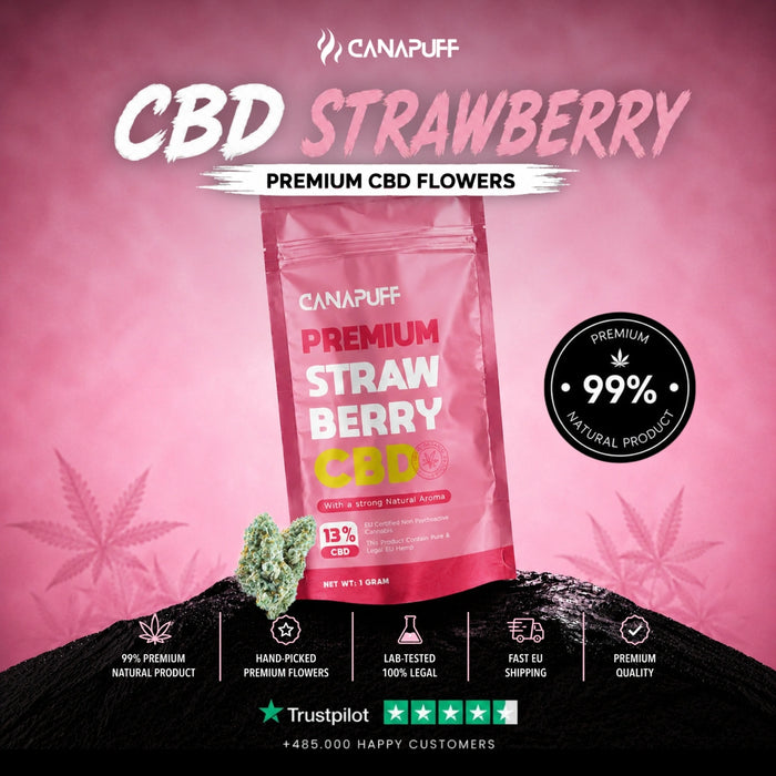 Wholesale CBD Flowers Strawberry 13%