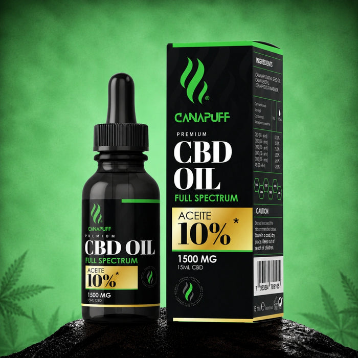 Canapuff Olej CBD Full Spectrum 10% 15ml
