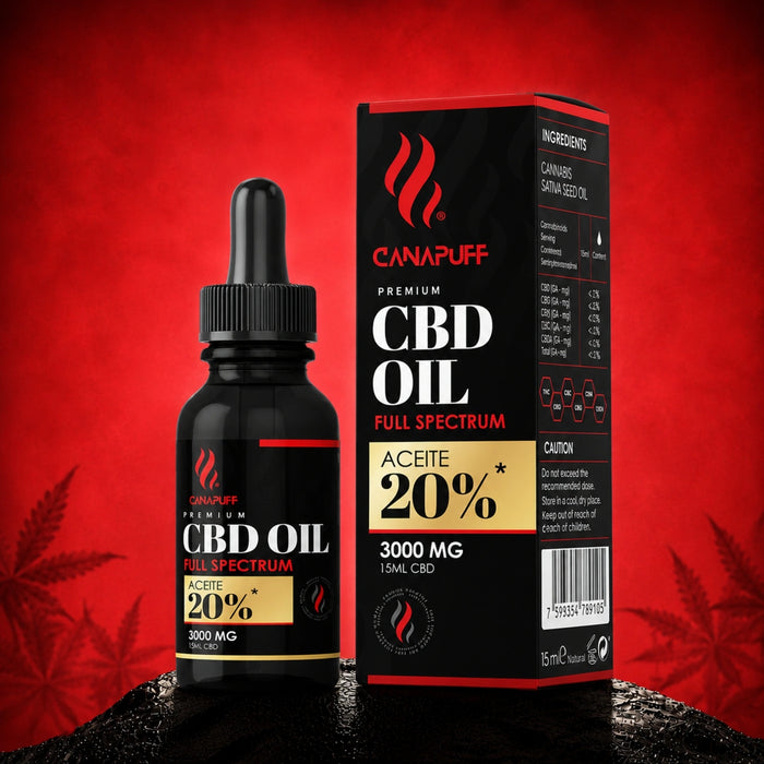 Canapuff Olej CBD Full Spectrum 20% 15ml