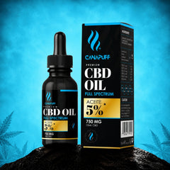 Canapuff CBD-Öl Vollspektrum 5 % 15 ml