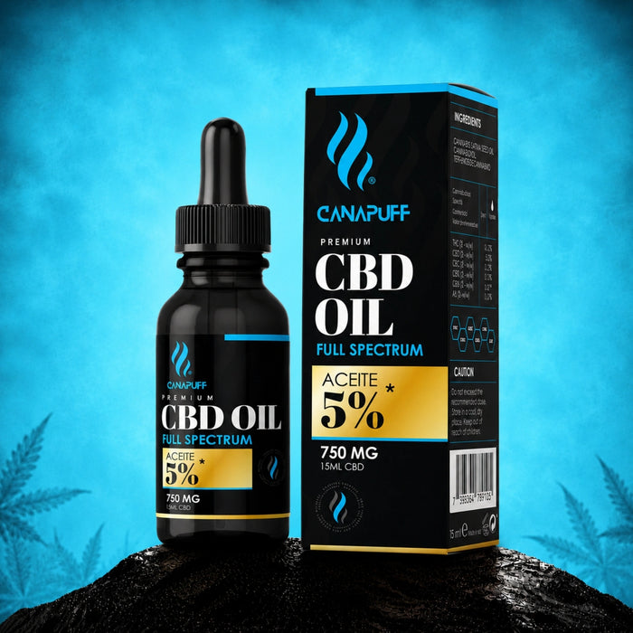 Canapuff Olej CBD Full Spectrum 5% 15ml