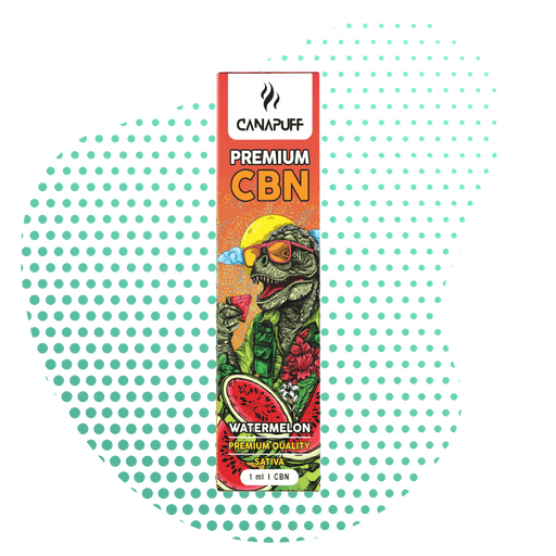 WATERMELON 89% CBN - CanaPuff - One Use - 1ml