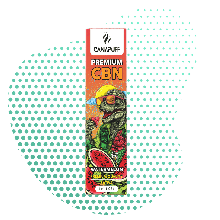 WATERMELON 89% CBN - CanaPuff - One Use - 1ml