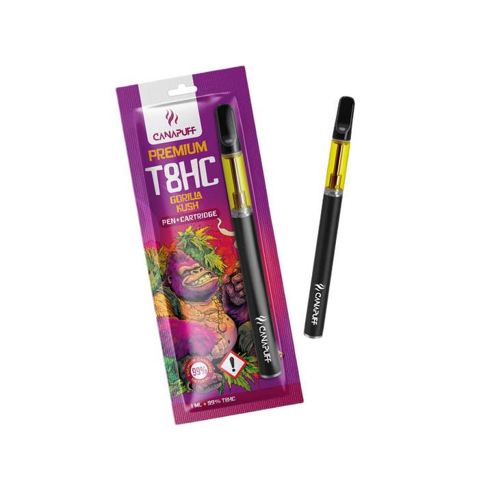 Wholesale T8HC Pen+Cartridge Gorilla Kush 99%