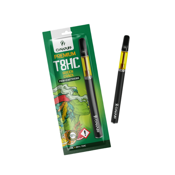 Wholesale T8HC Pen+Cartridge Green Crack 99%