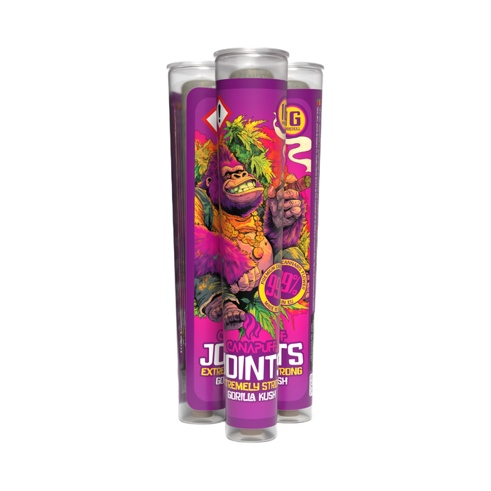 Wholesale T8HC Canapuff Joints Extremely Strong Gorilla Kush 99% 20pcs