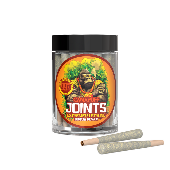 Pack de Joints T8HC Canapuff Gorilla Power 99% Extra Forte 30 Unidades (Grossista)