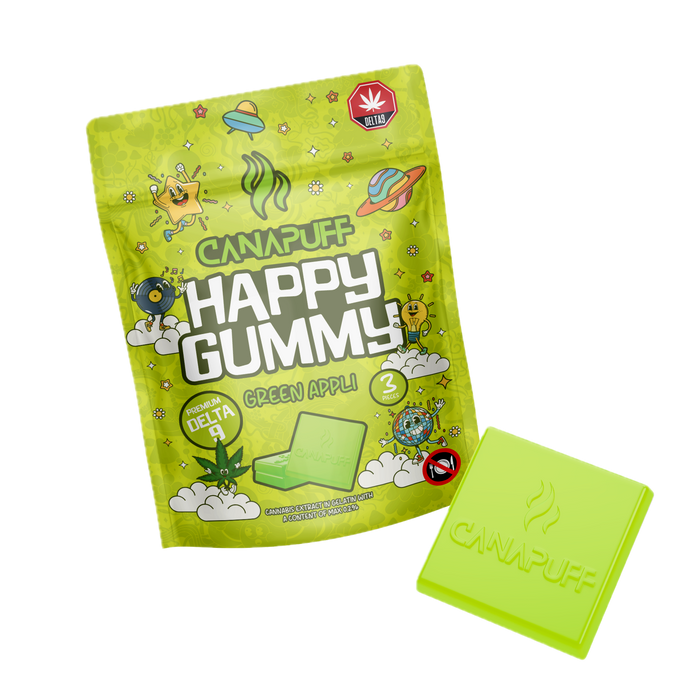 Gummies THC Verde Mela all'ingrosso