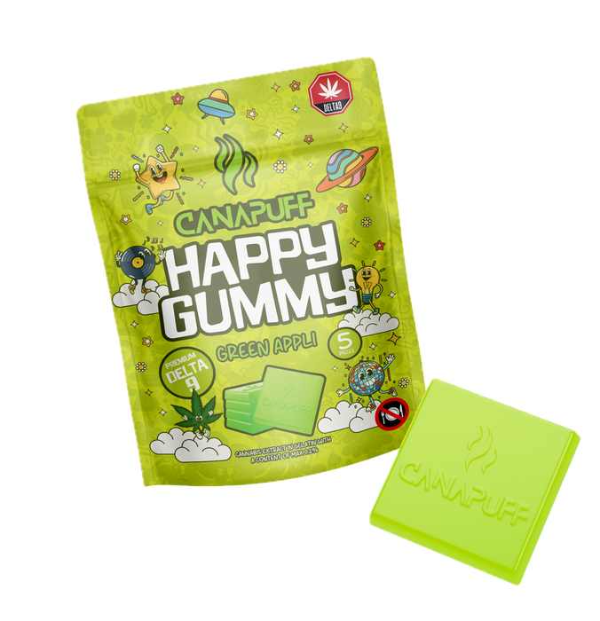 Gummies THC Verde Mela all'ingrosso
