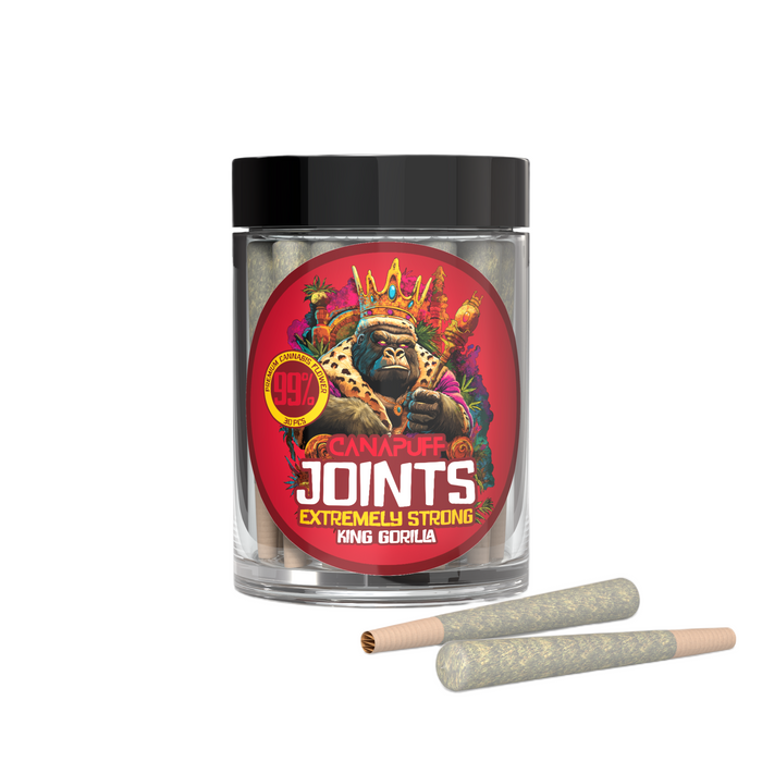 Pachet Angro T8HC Canapuff Joints Extra Puternic King Gorilla 99% 30 bucăți