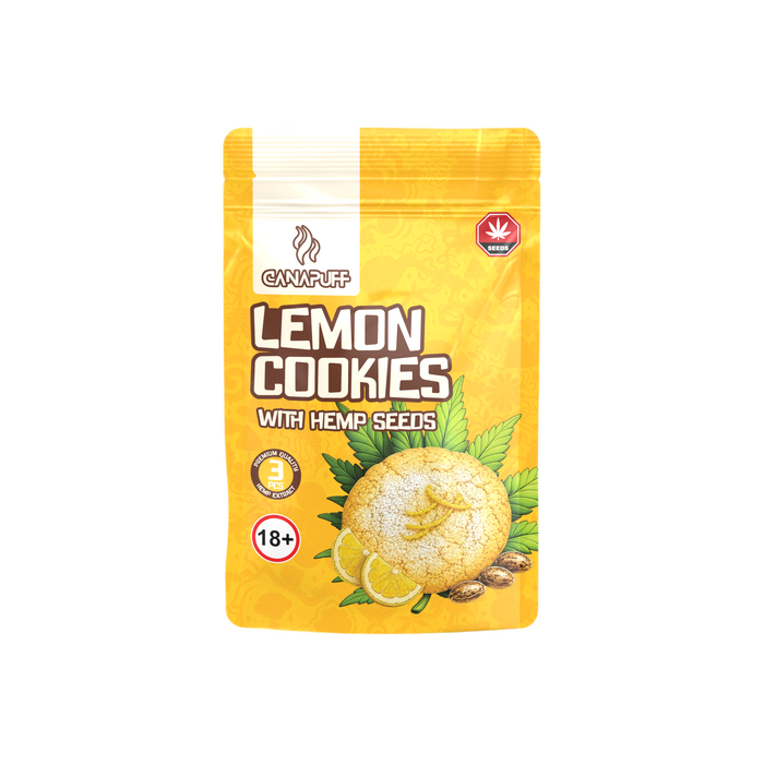 Wholesale Lemon Cookies with hemp seeds