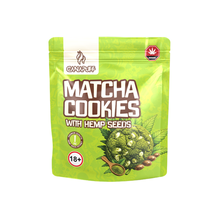 Wholesale Matcha Cookies with hemp seeds