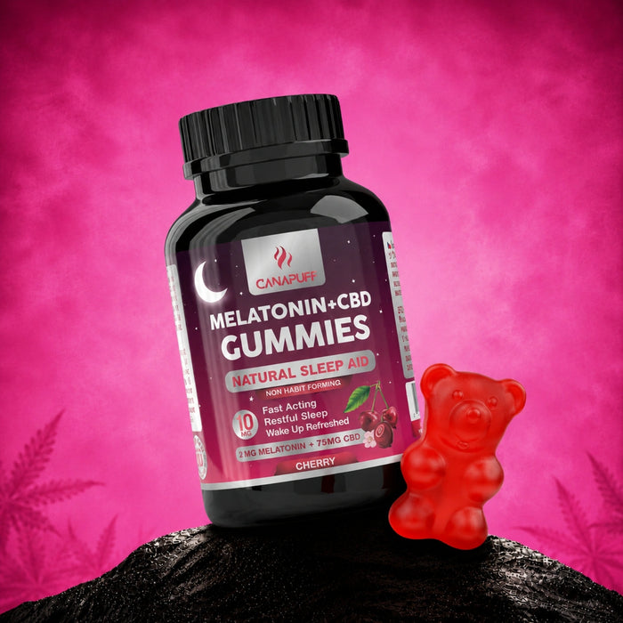 Wholesale Melatonin+CBD Gummies Cherry