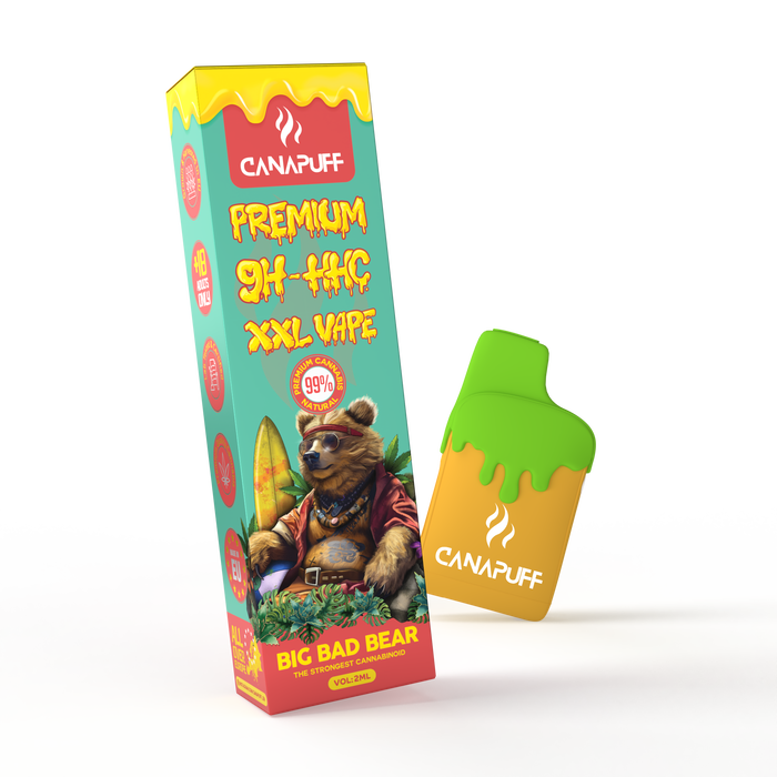 Wholesale 9H-HHC XXL Vape Big Bad Bear 99% 2ml