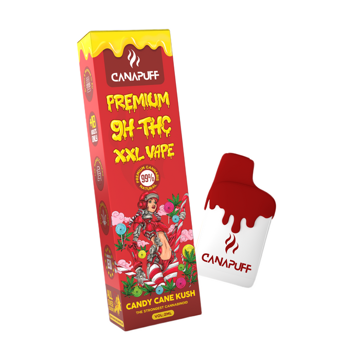 Wholesale 9H-THC XXL Vape Candy Cane Kush 99% 2ml