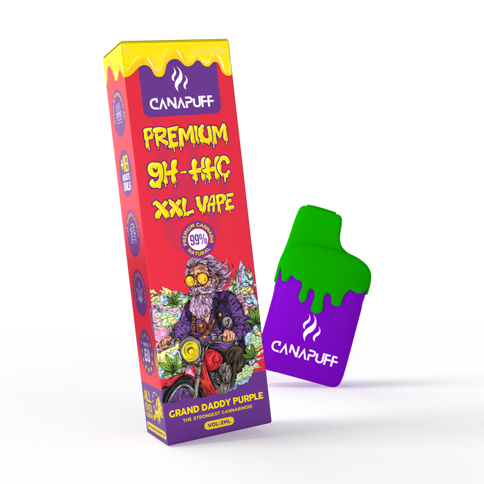 Wholesale 9H-HHC XXL Vape Grand Daddy Purple 99% 2ml