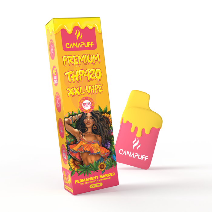 En-gros Permanent Marker 99% THP420 - Canapuff - O utilizare - 2ml