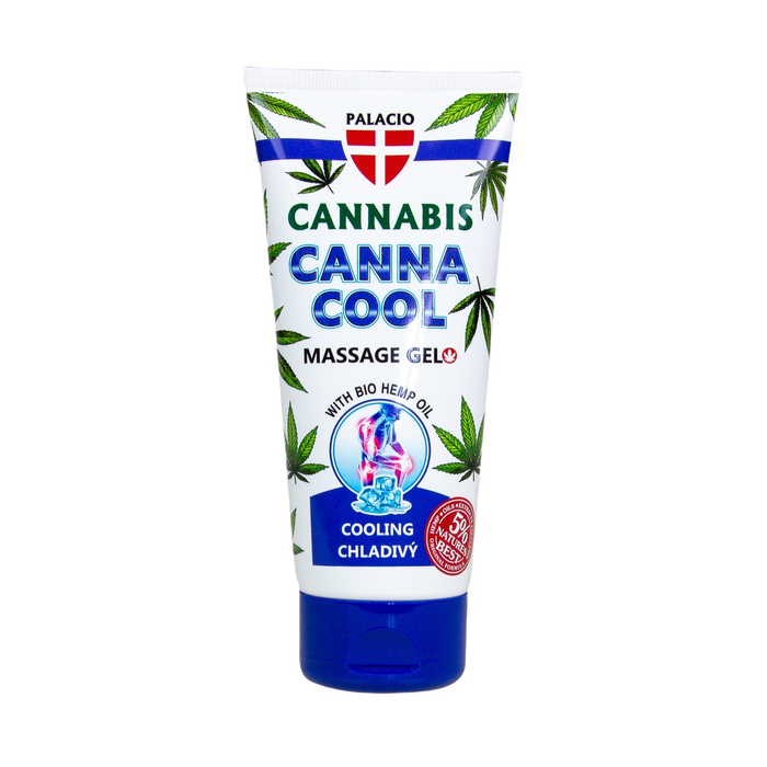Palacio Gel de massage au chanvre CANNACOOL effet rafraîchissant 200 ml