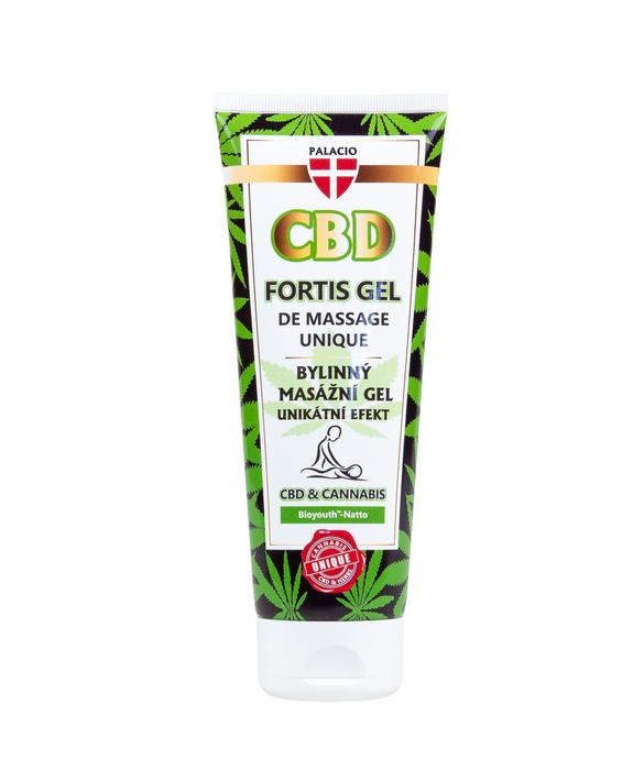 CBD Fortis unique massage gel 200ml - Palacio