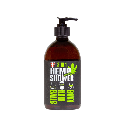 Pump 3in1 Hemp shower gel for men, 500ml Palacio, wholesale